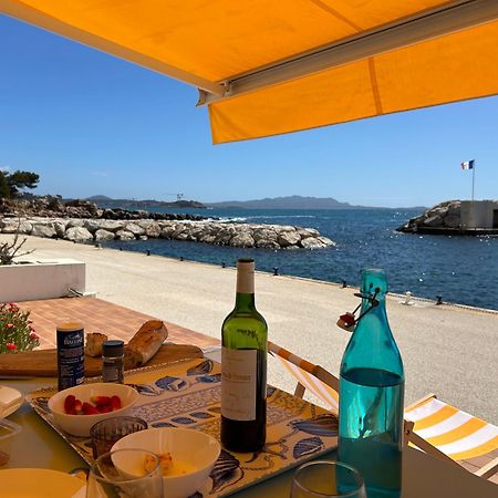 Horizon Bleu Bandol : Appartement Pieds Dans L'Eau ภายนอก รูปภาพ