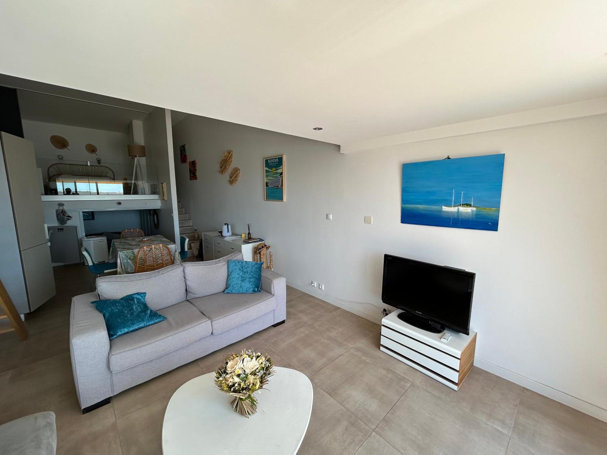 Horizon Bleu Bandol : Appartement Pieds Dans L'Eau ภายนอก รูปภาพ