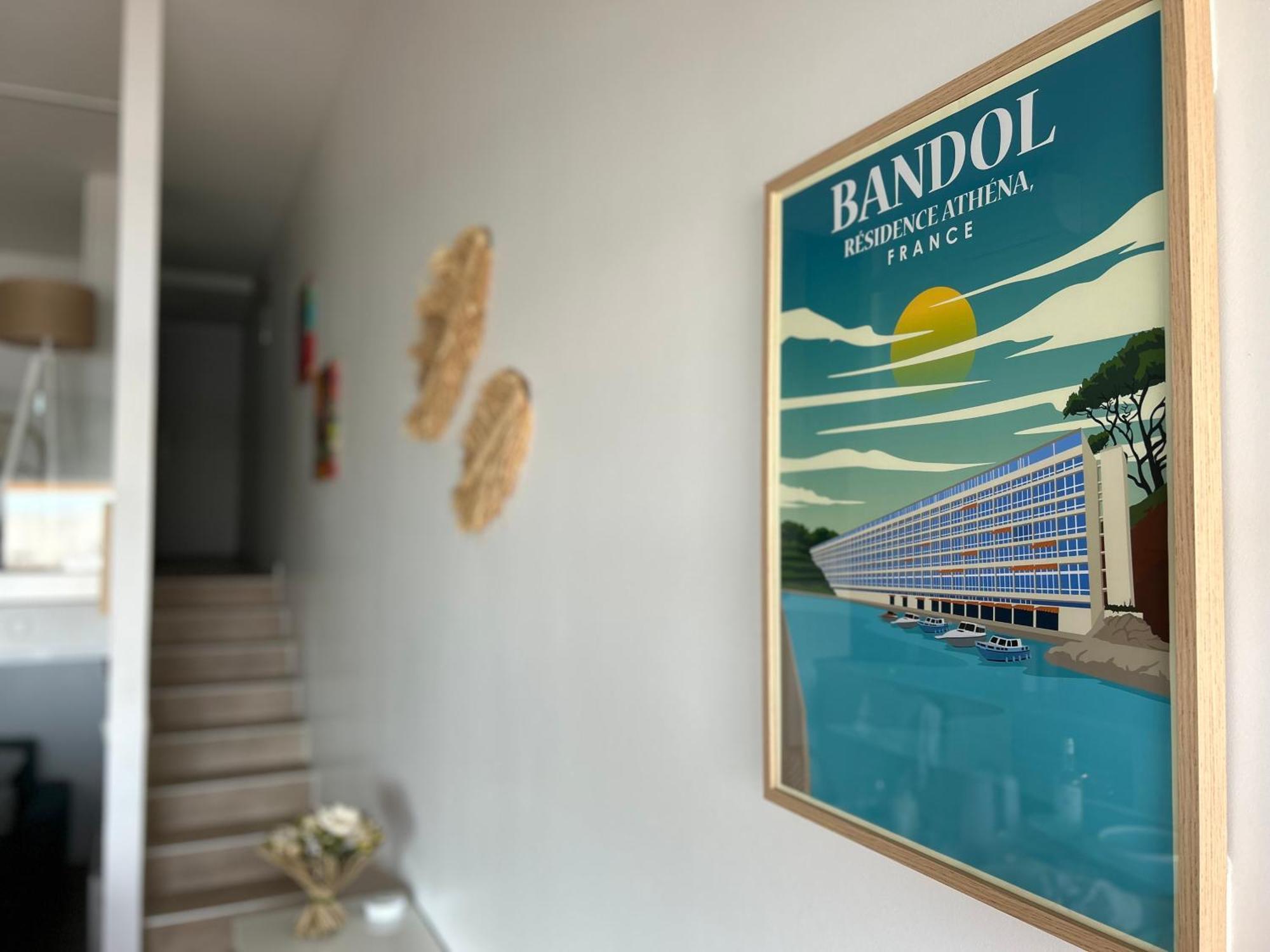Horizon Bleu Bandol : Appartement Pieds Dans L'Eau ภายนอก รูปภาพ
